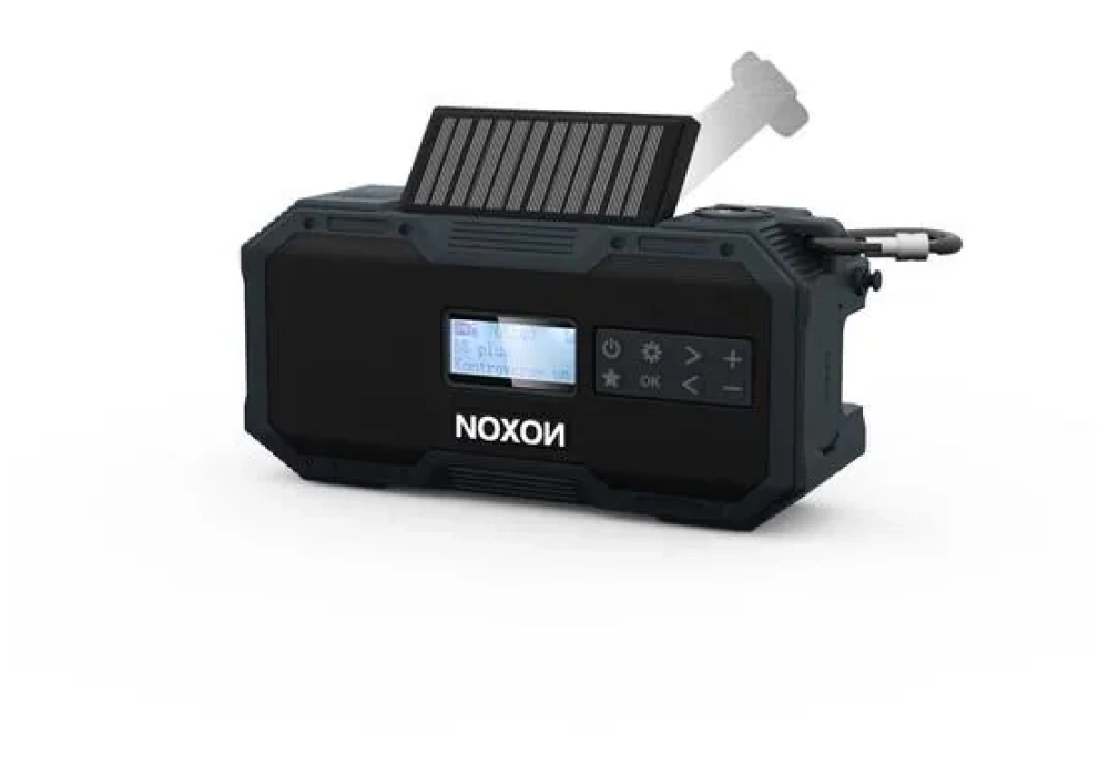 Noxon Radio DAB+ Dynamo Solar 411 Anthracite