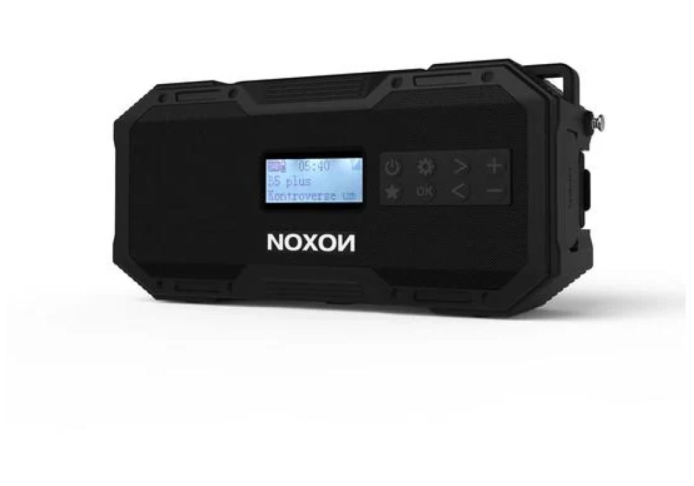 Noxon Radio DAB+ Dynamo Solar 411 Noir