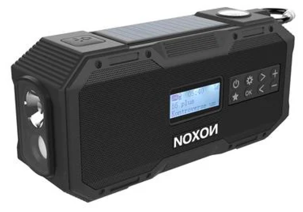 Noxon Radio DAB+ Dynamo Solar 411 Noir