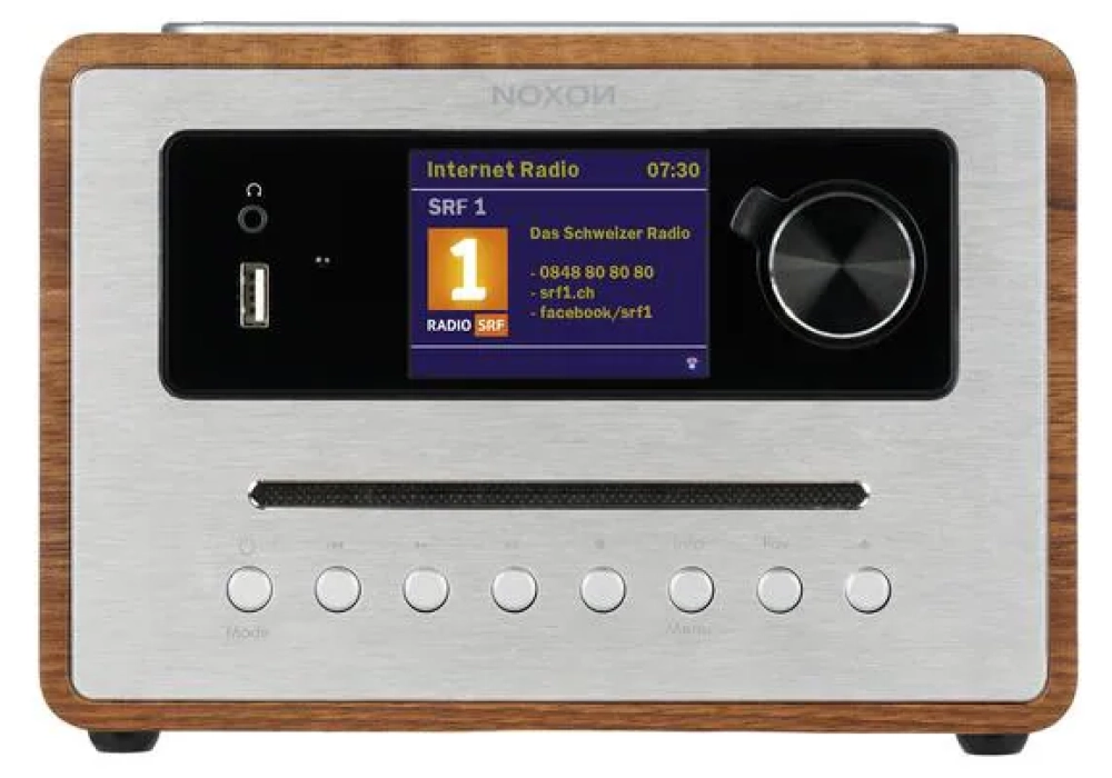 Noxon Radio DAB+ IRadio 500 CD – Noyer