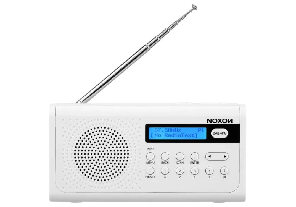 Noxon Radio DAB+ Rigi Blanc