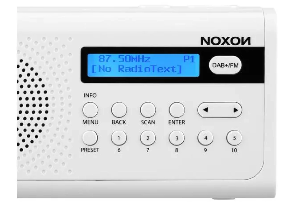 Noxon Radio DAB+ Rigi Blanc