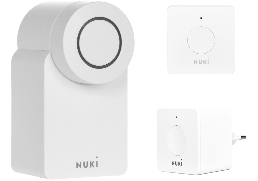 NUKI Apartment Set (4th Gen) Cylindre EU Blanc