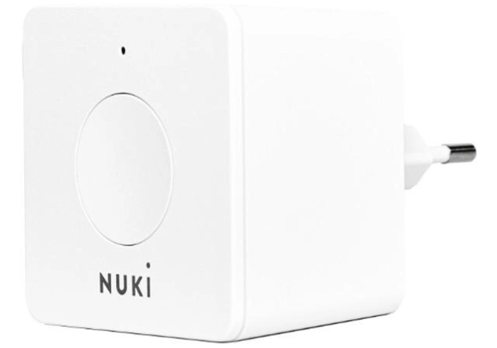 NUKI Contrôleur de porte Opener Set, blanc y compris Bridge