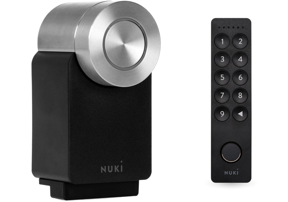 NUKI Home Set Pro (4th Gen) Cylindre CH Noir