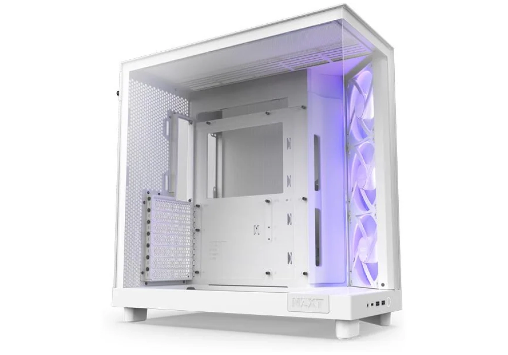 NZXT H6 RGB Flow Blanc