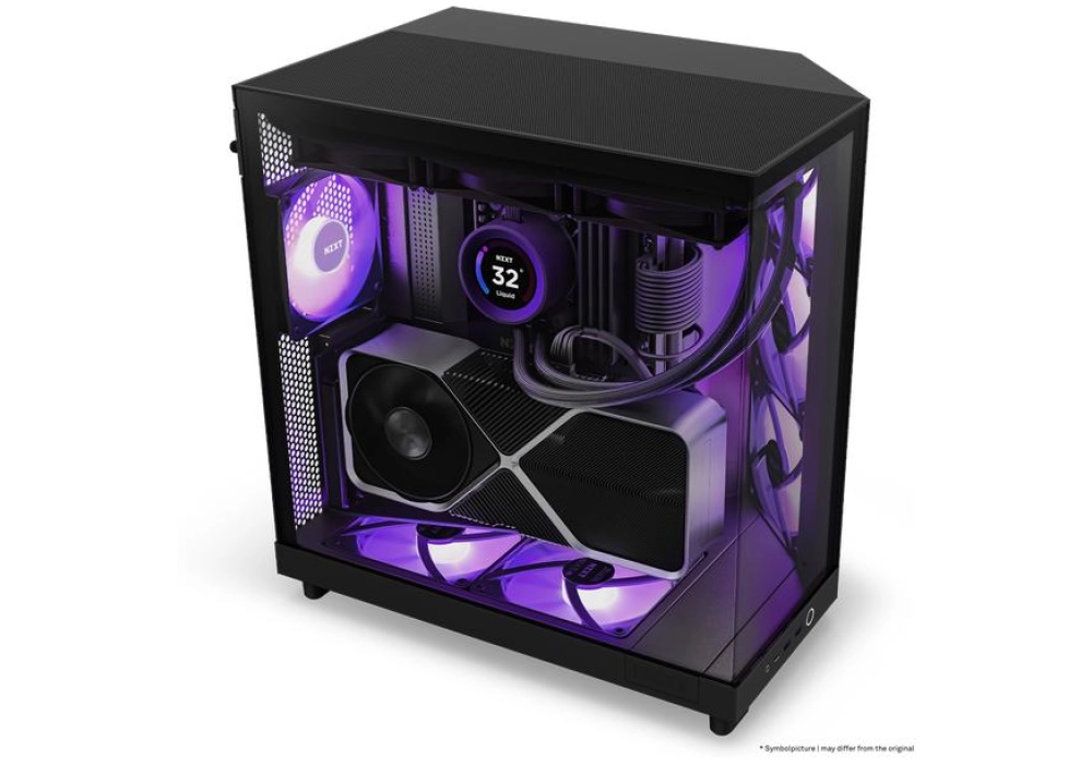 NZXT H6 RGB Flow Noir