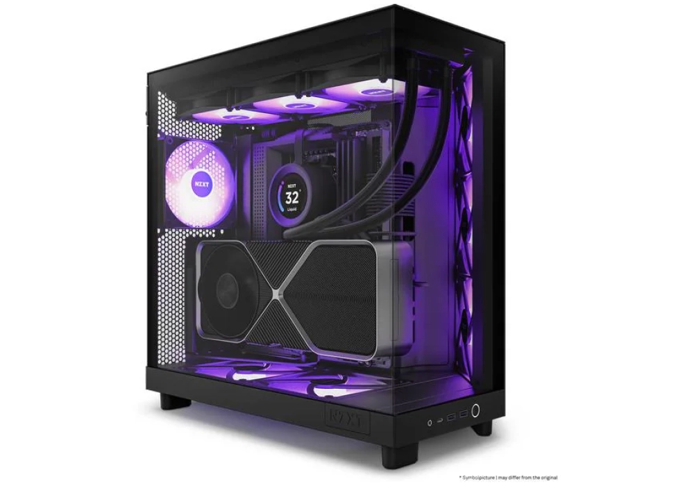 NZXT H6 RGB Flow Noir