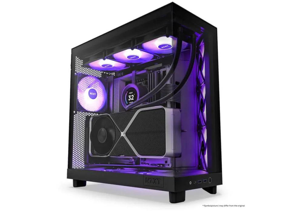 NZXT H6 RGB Flow Noir