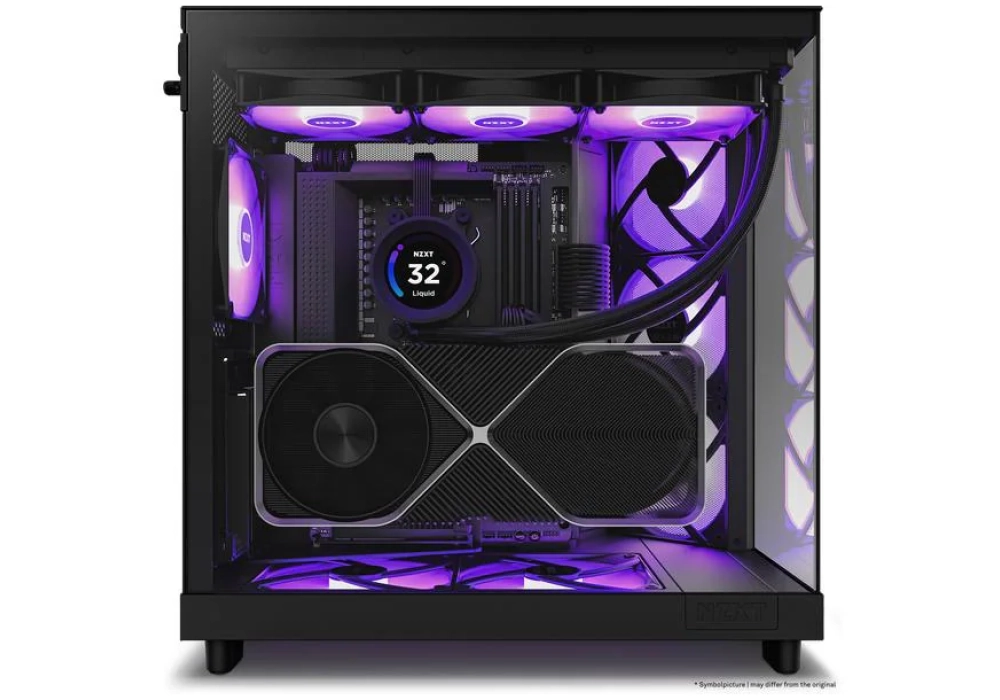 NZXT H6 RGB Flow Noir