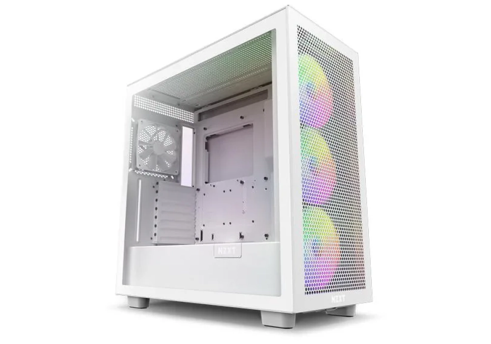 NZXT H7 Flow RGB (Blanc mat)