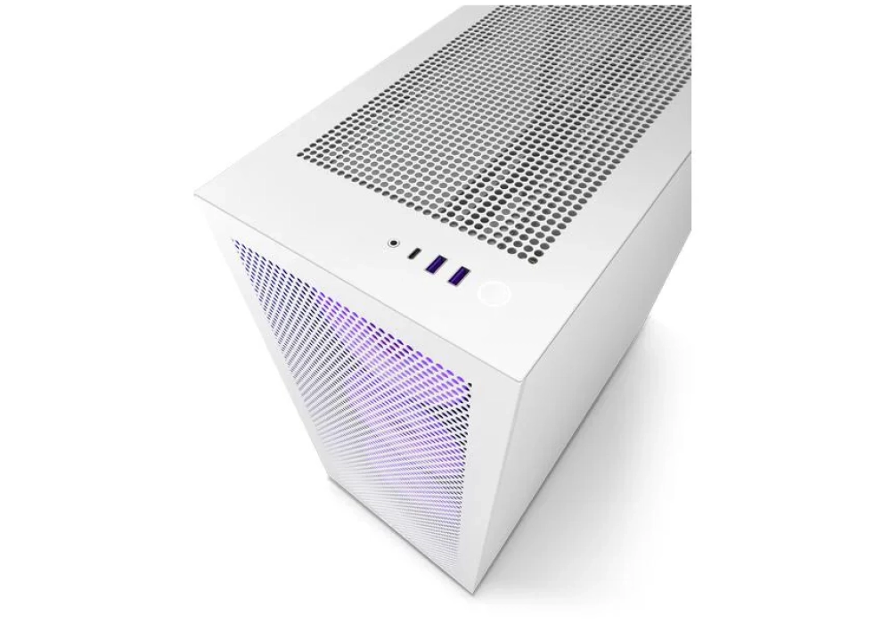 NZXT H7 Flow RGB (Blanc mat)