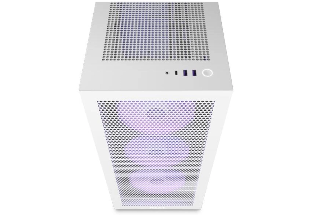 NZXT H7 Flow RGB (Blanc mat)