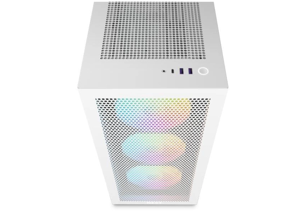 NZXT H7 Flow RGB (Blanc mat)