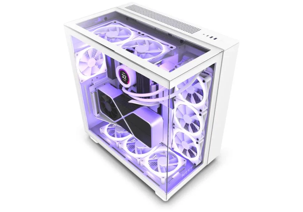 NZXT H9 Elite (Blanc)