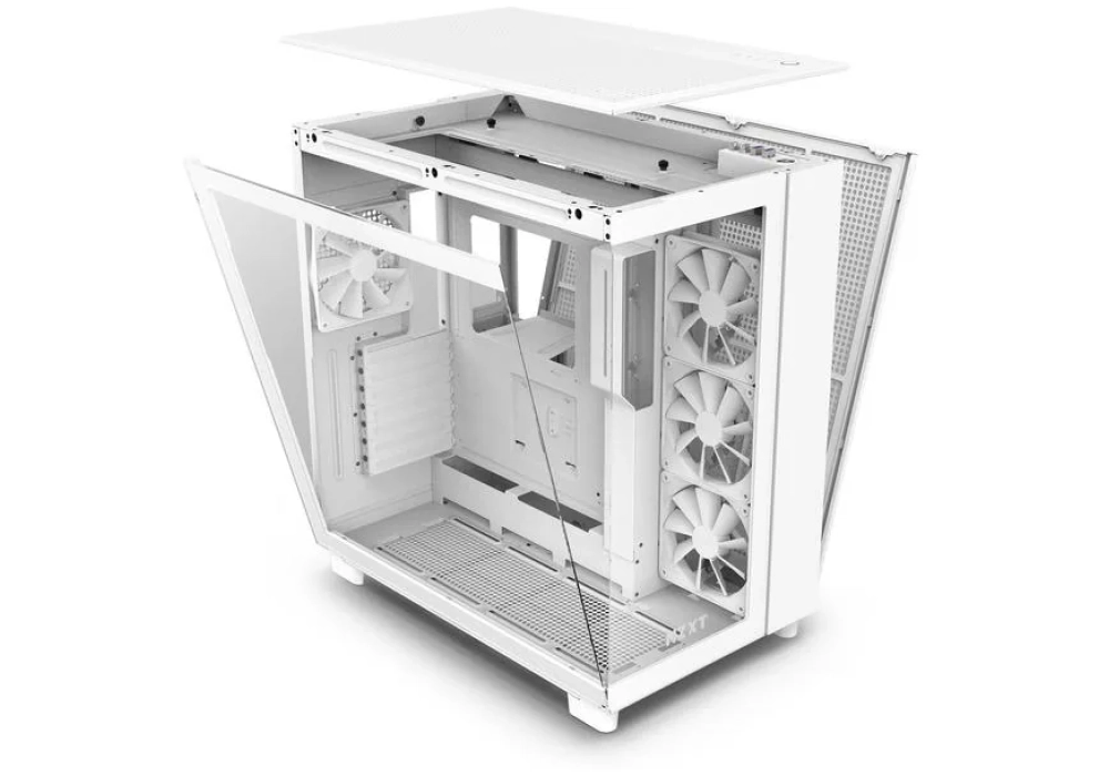 NZXT H9 Flow (Blanc)