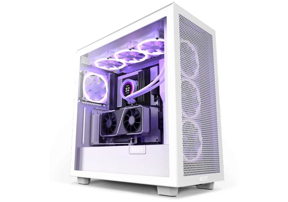 NZXT Kit de montage vertical pour GPU Blanc