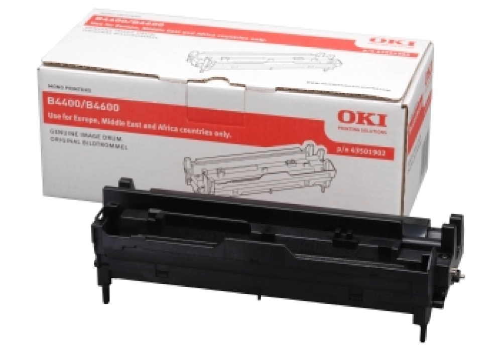 OKI Drum Unit - B4400/B4600 - Black