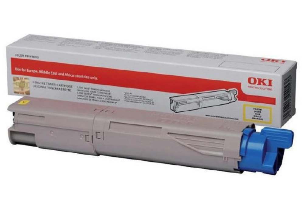 OKI Toner Cartridge - 45862837 - Yellow