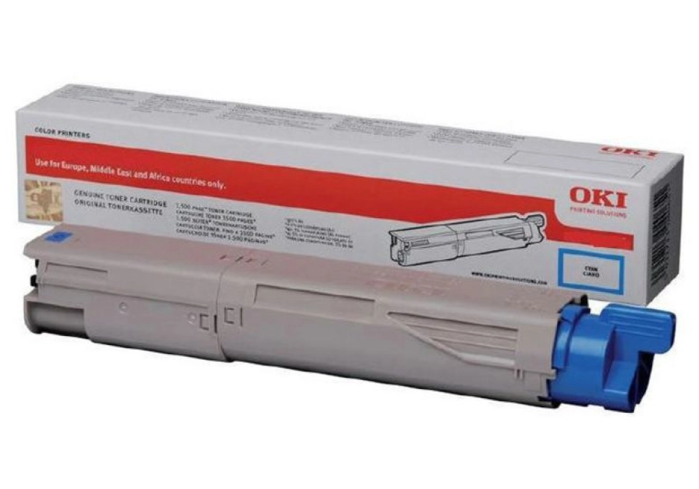 OKI Toner Cartridge - 45862839 - Cyan