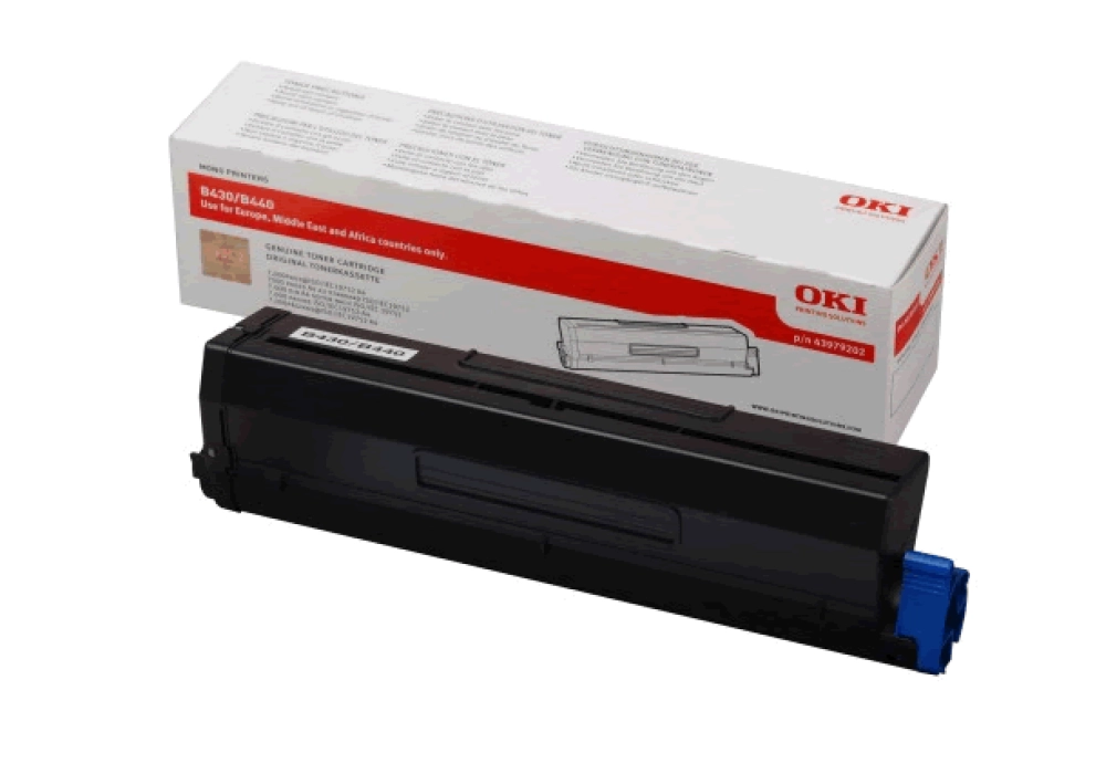 OKI Toner Cartridge - B430/B440 - Black - High capacity