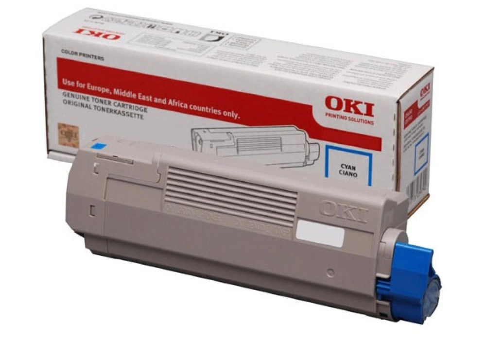 OKI Toner Cartridge - C612 - Cyan