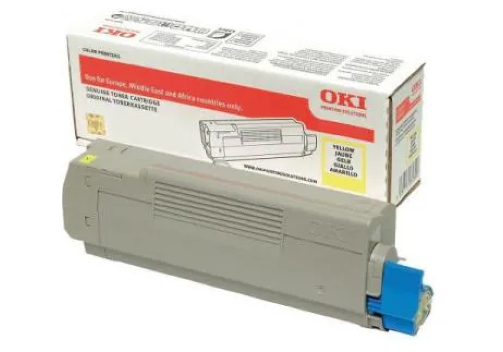 OKI Toner Cartridge - C823/833/843 - Jaune