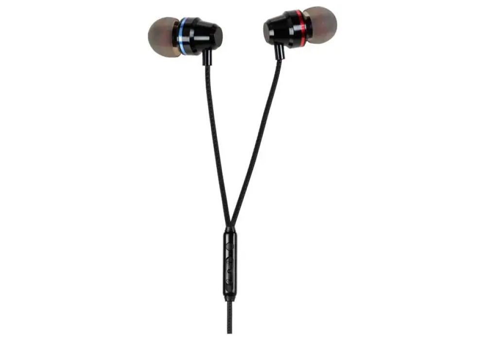 onit Écouteurs intra-auriculaires prise jack 3.5 mm Noir