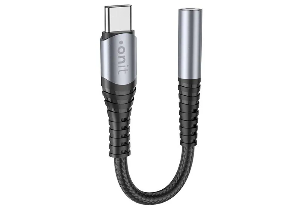 onit Adaptateur audio numérique USB-C vers jack 3.5 mm