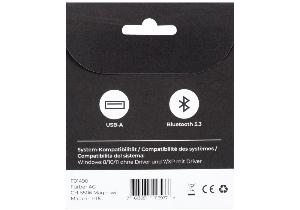 onit Adaptateur Bluetooth USB USB-A – Bluetooth 5.3, 1 pièce