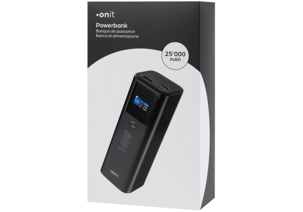 onit Batterie externe Pro Block 25000 mAh PD