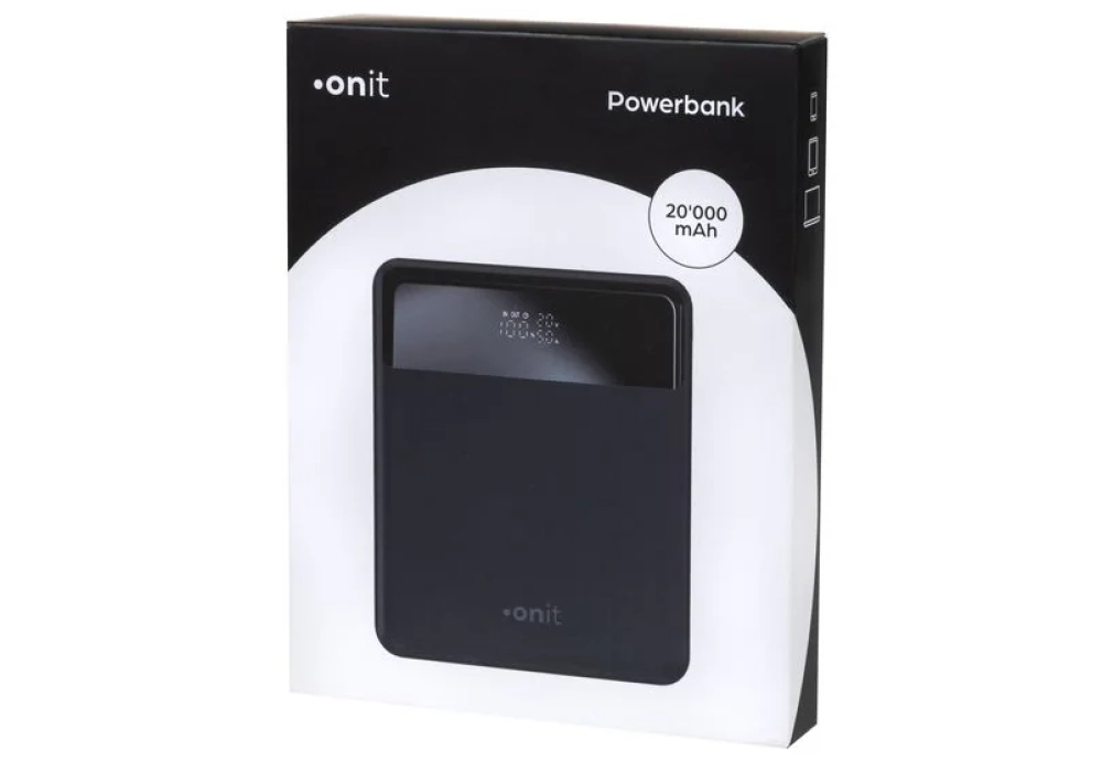 onit Batterie externe Pro Slim 20000 mAh PD