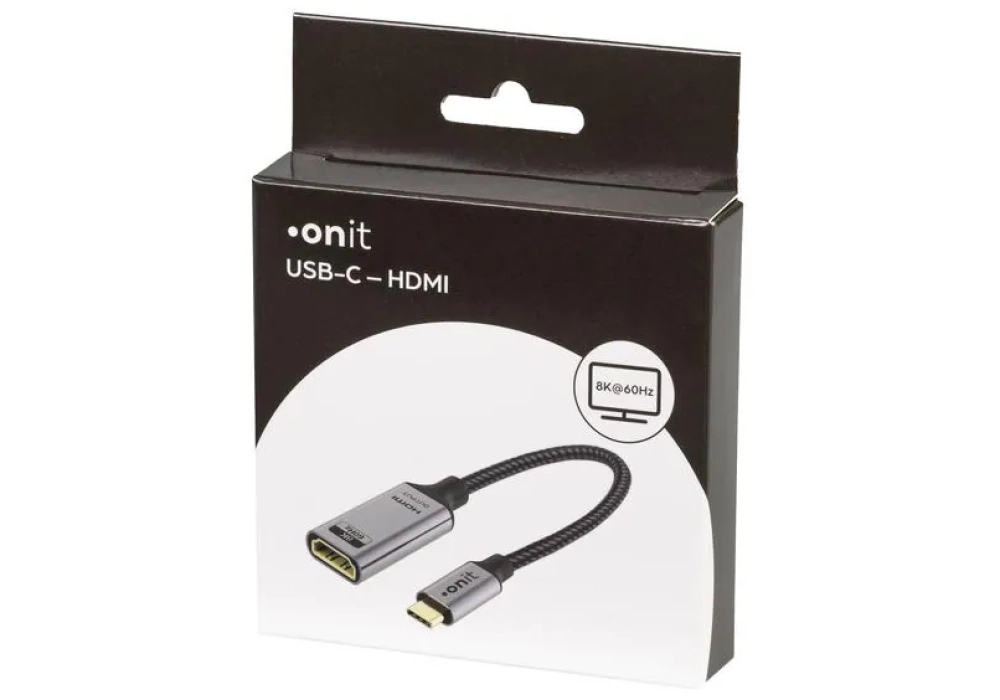 onit Câble-adaptateur USB type C - HDMI