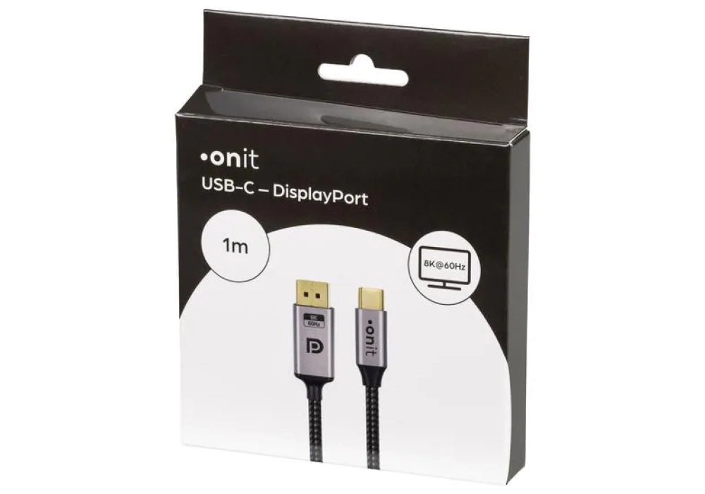 onit Câble USB type C - DisplayPort, 1 m