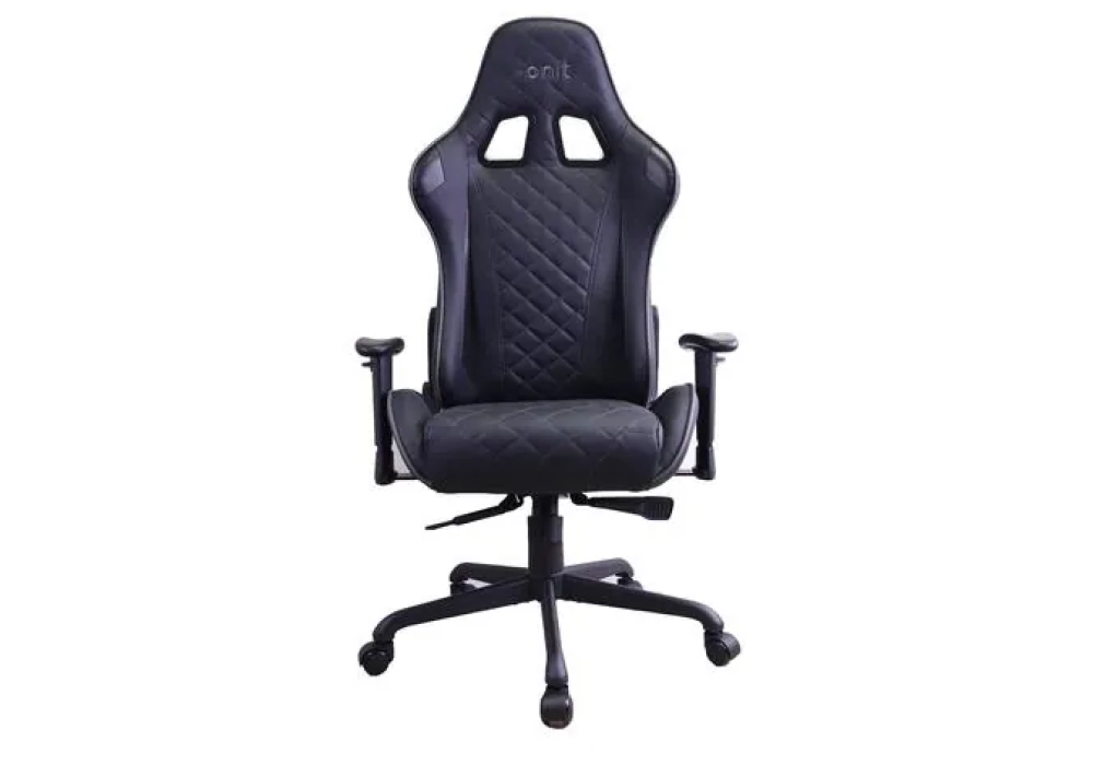 onit Chaise de gaming Deepblack Noir