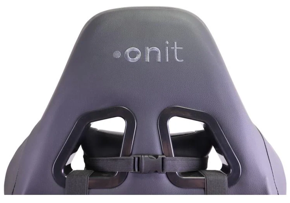 onit Chaise de gaming Deepblack Noir