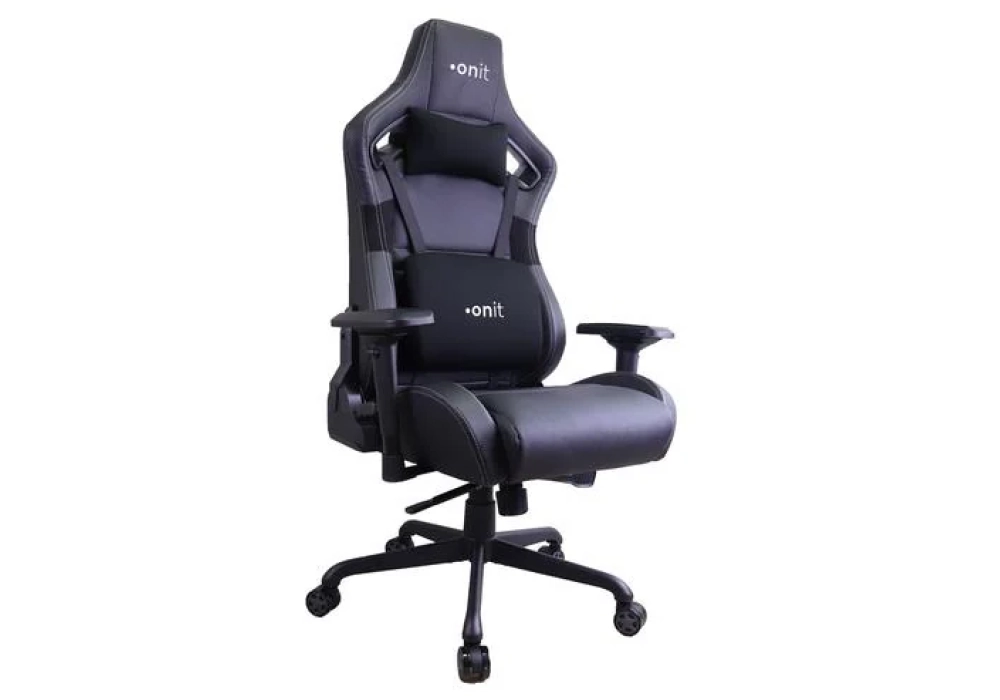 onit Chaise de gaming Premium Noir/Gris