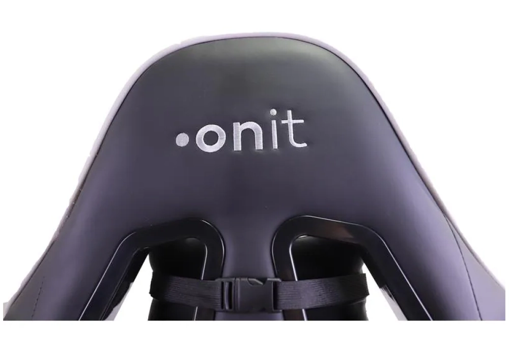 onit Chaise de gaming Pro Noir/Gris