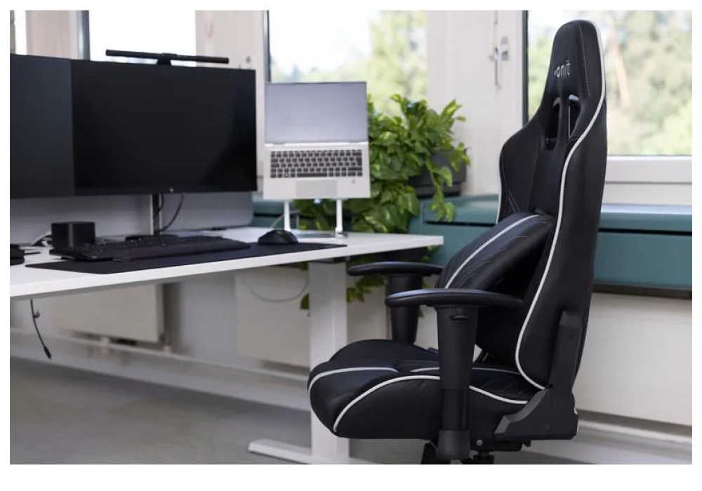 onit Chaise de gaming Pro Noir/Gris