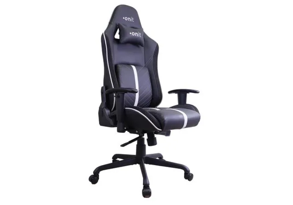 onit Chaise de gaming Pro Noir/Gris