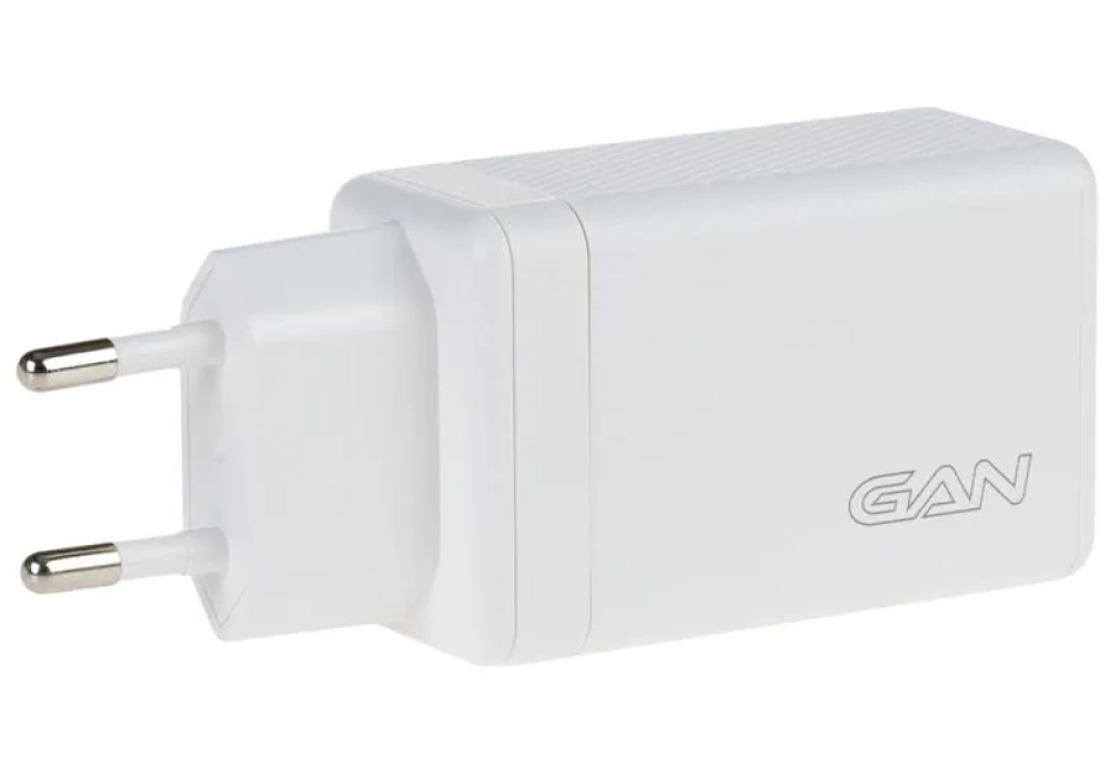 onit Chargeur mural USB Dual QC4+ 65 W GaN Blanc