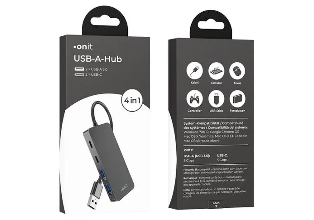 onit Hub USB-A 2A2C