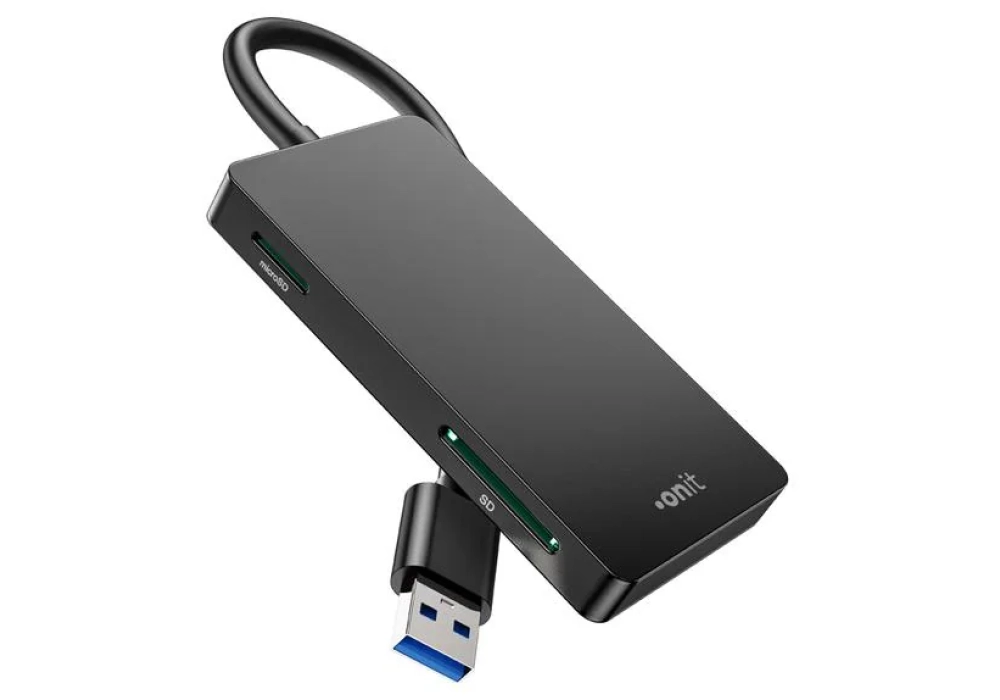 onit Lecteur de carte mémoire USB-A 3 en 1