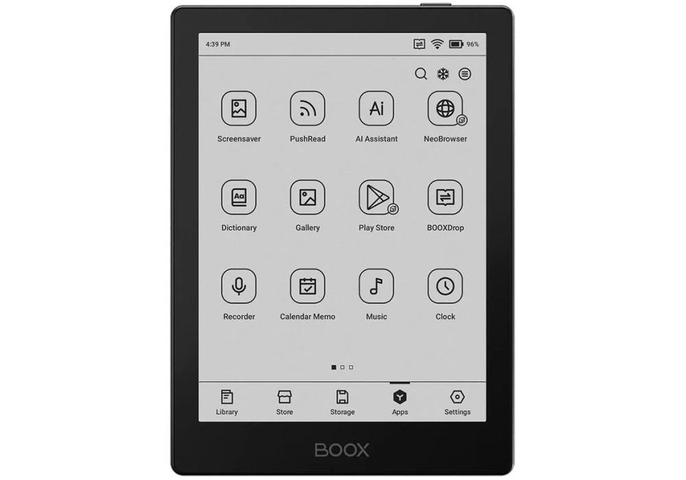 Onyx E-Book BOOX Go 6 - Noir