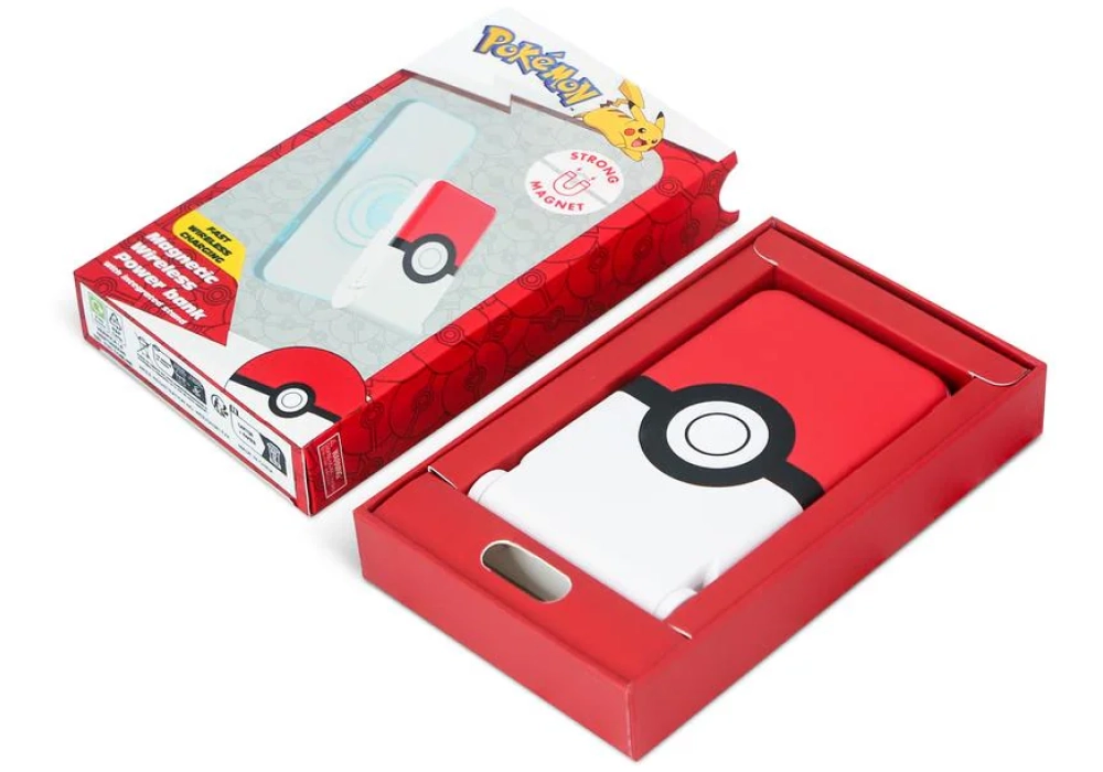 OTL Batterie externe Pokémon Pokeball 5000 mAh