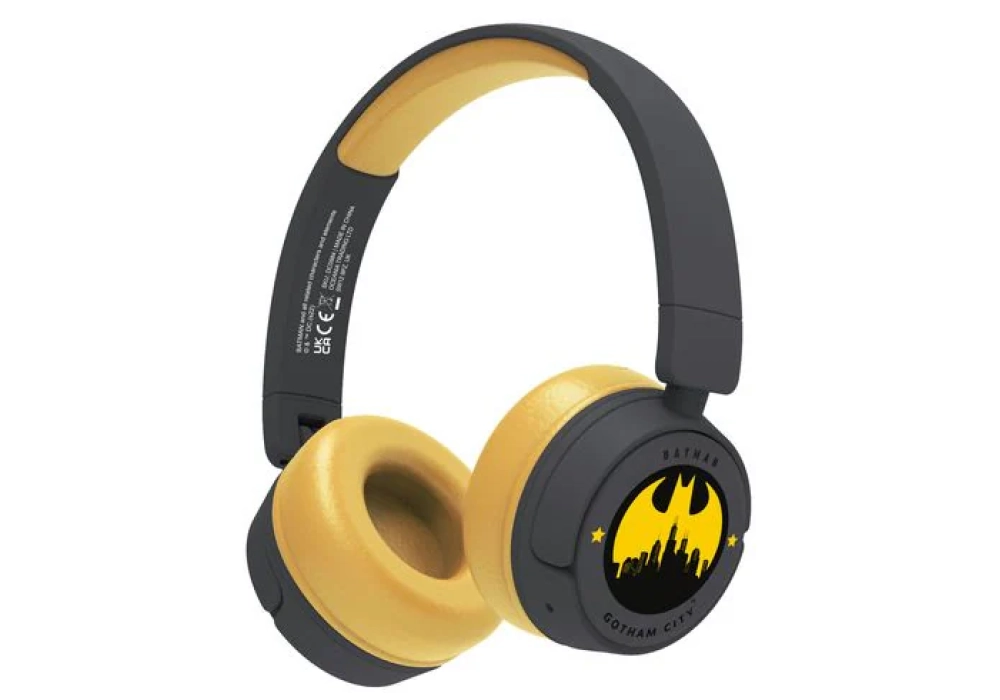 OTL Casques extra-auriculaires Batman Gotham City Noir