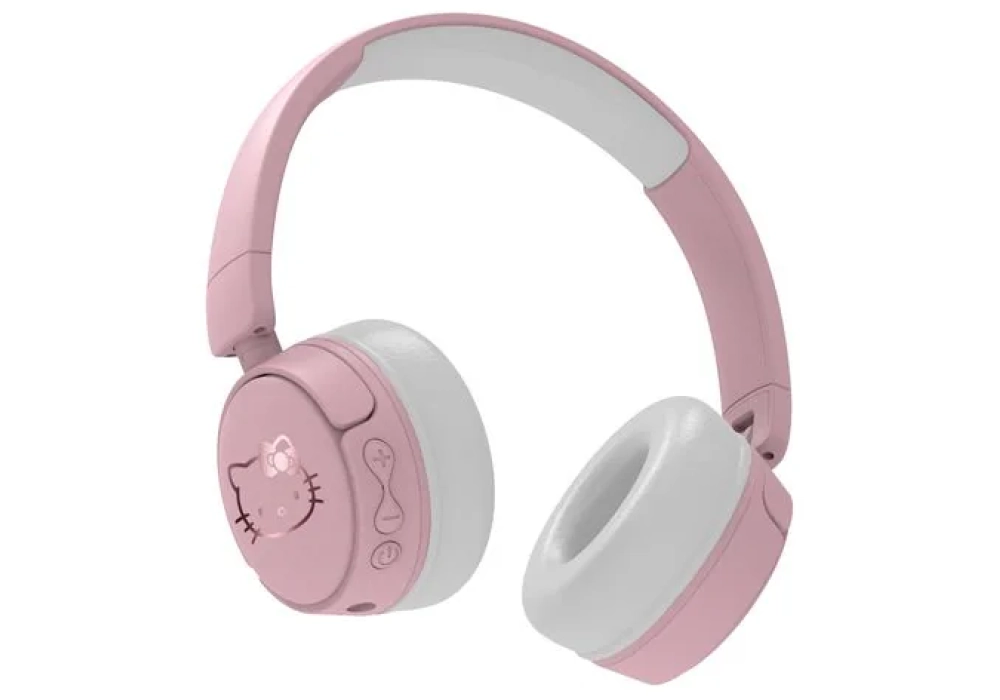 OTL Casques extra-auriculaires Hello Kitty Rose; Blanc