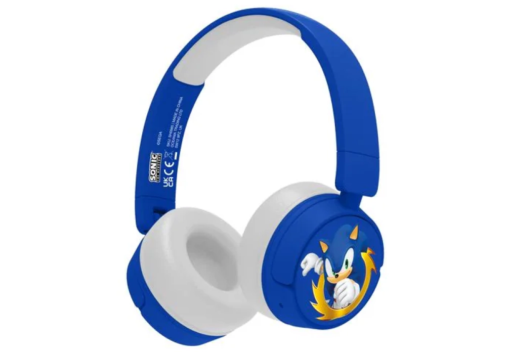 OTL Casques extra-auriculaires Sonic the Hedgehog Bleu; Blanc