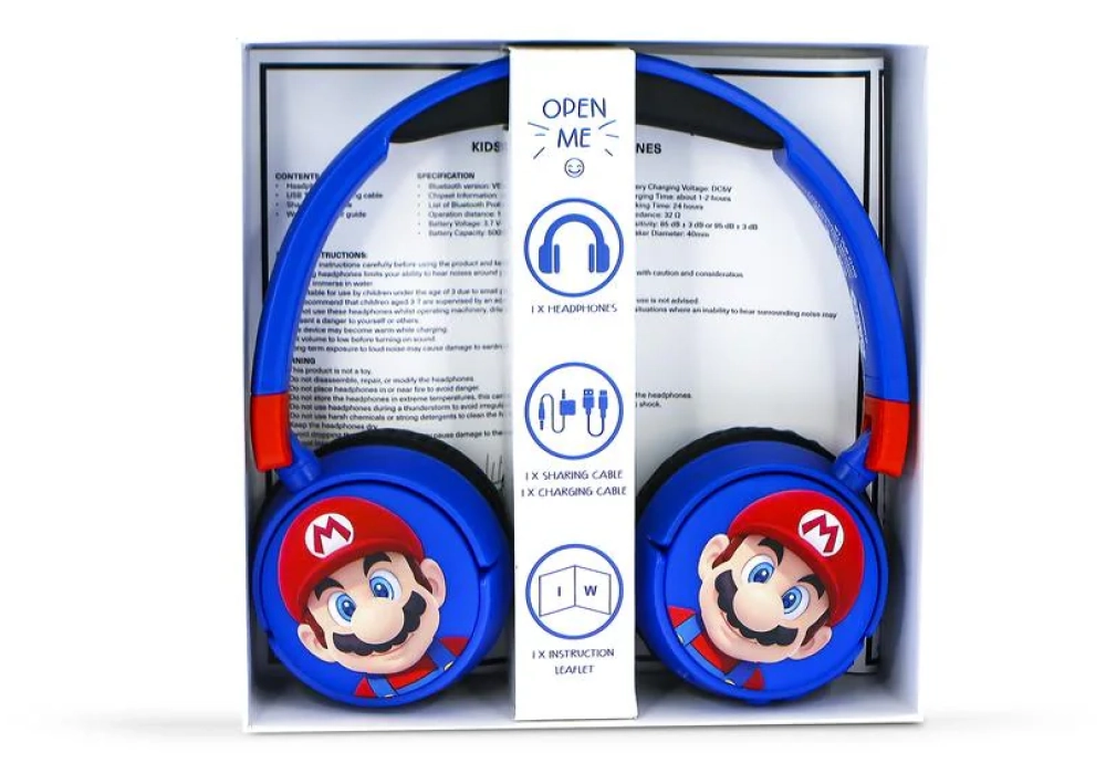 OTL Casques extra-auriculaires Super Mario