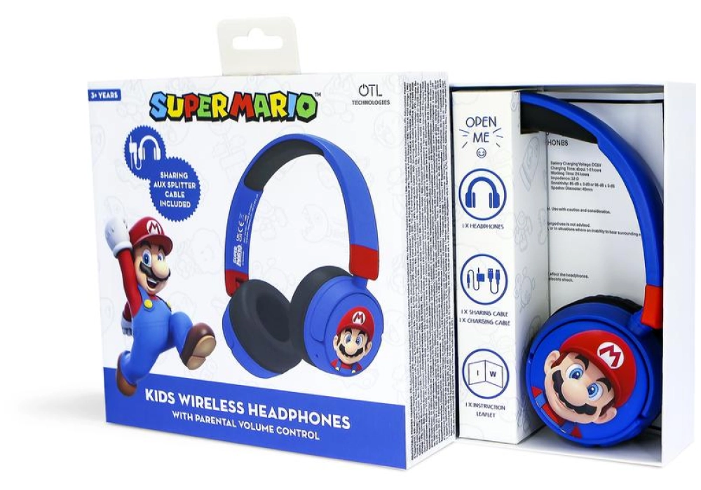 OTL Casques extra-auriculaires Super Mario